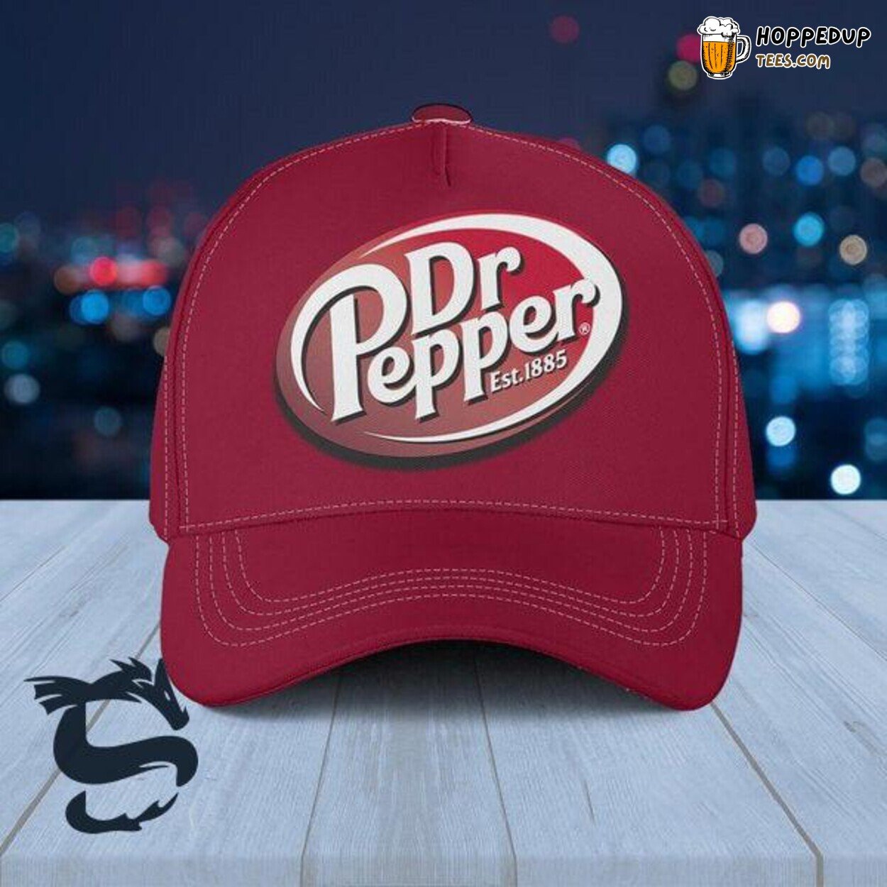 Dr Pepper Basic Cap Iconic American Soft Drink Stylish Red Design