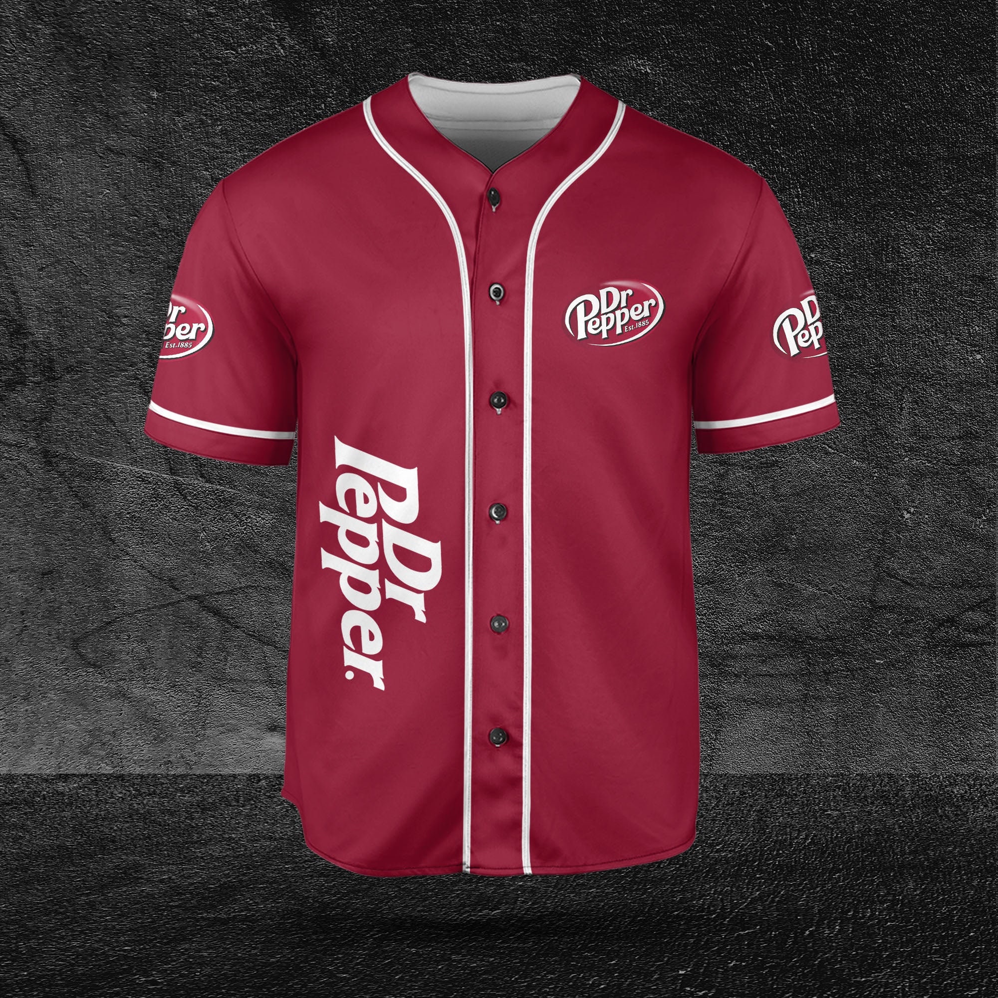 Dr Pepper Beer and Vodka Lovers Baseball Jersey HU