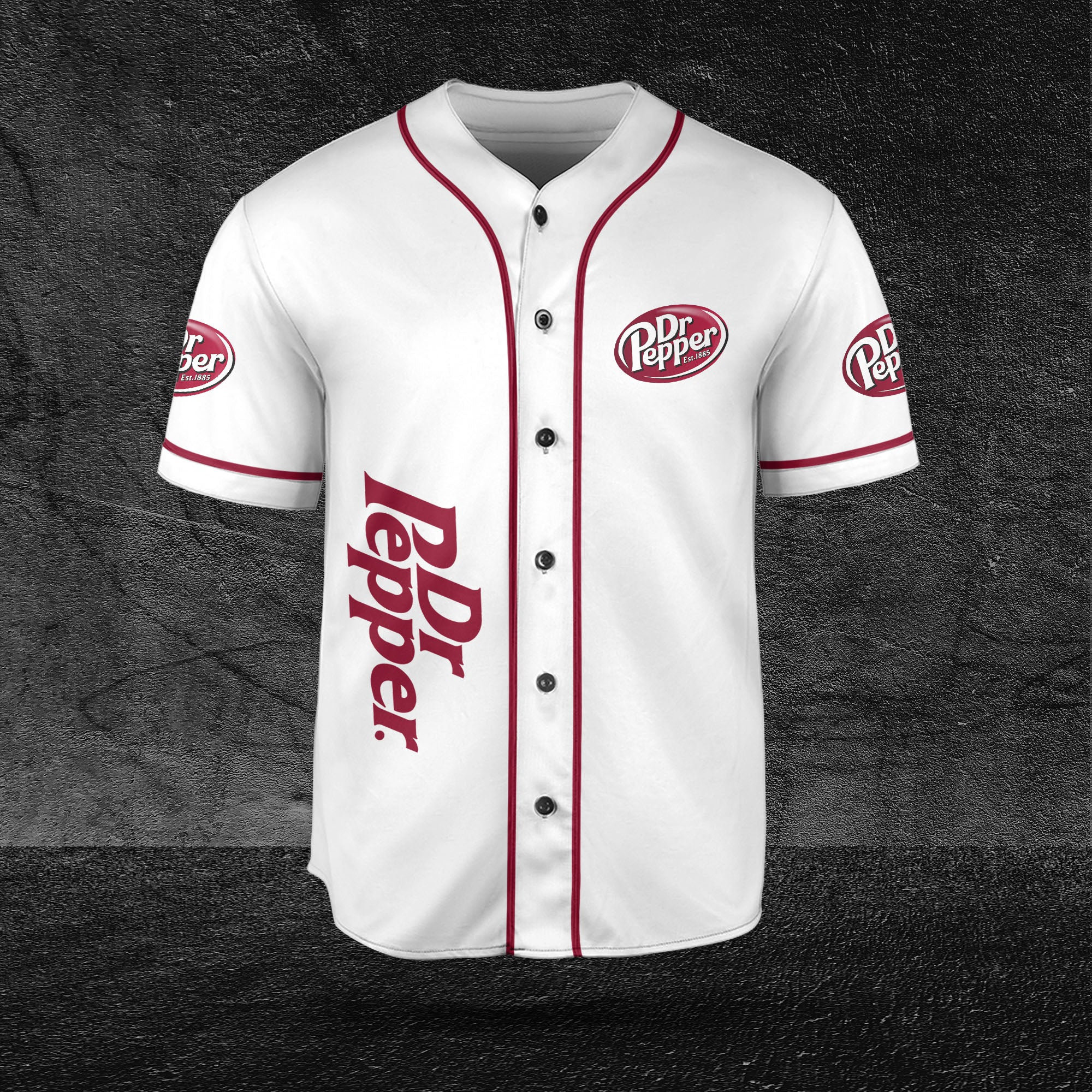 Dr Pepper White Beer Lovers Baseball Jersey HU