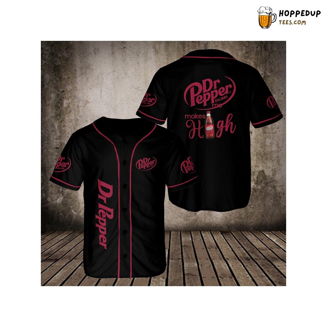 Dr. Pepper Baseball Jersey Shirt Vodka Beer Lovers Unique Design A