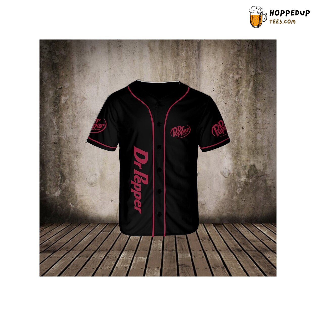 Dr. Pepper Baseball Jersey Shirt Vodka Beer Lovers Unique Design A