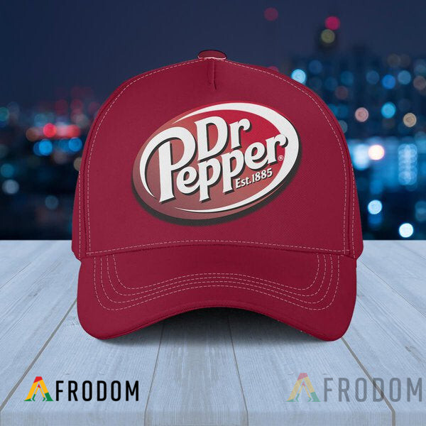 Dr. Pepper Classic Logo Comfortable Cotton Cap HU