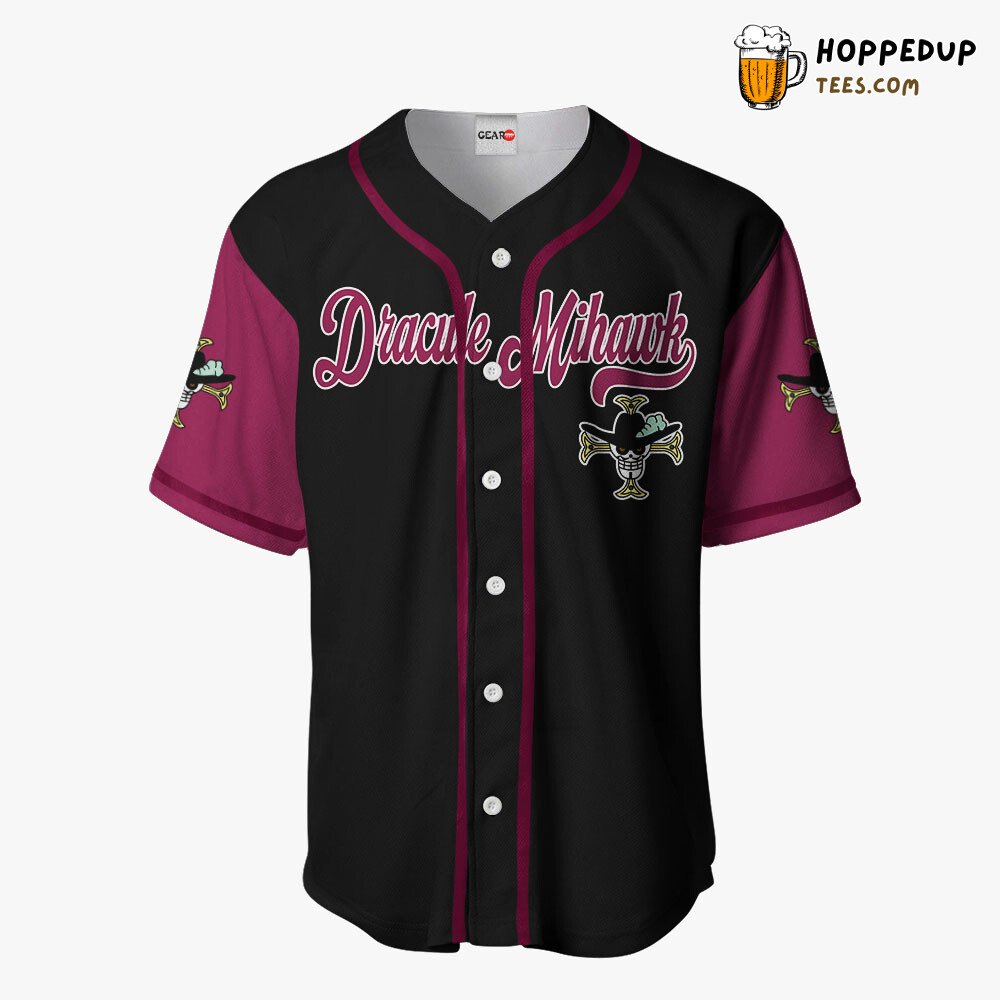 Dracule Mihawk Exclusive Symbol Baseball Jersey Unique Shirt Merchandise