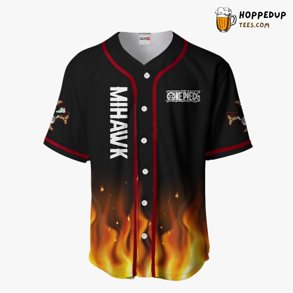 Dracule Mihawk Unique OP Collection Design Baseball Jersey Distinctive