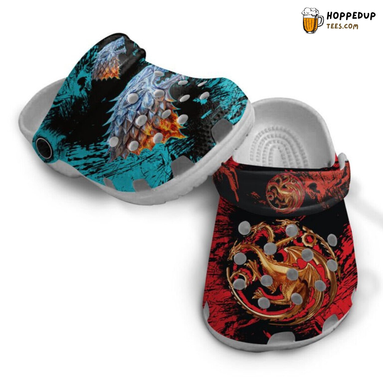 Dragon Game Of Thorns Birthday Gift Boys Men Comfortable Unique Clogs