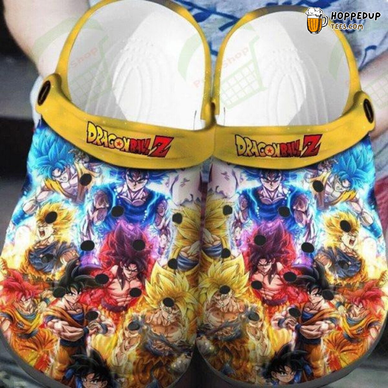 Dragonball Z Themed Comfortable Footwear Clog Shoes for Fans