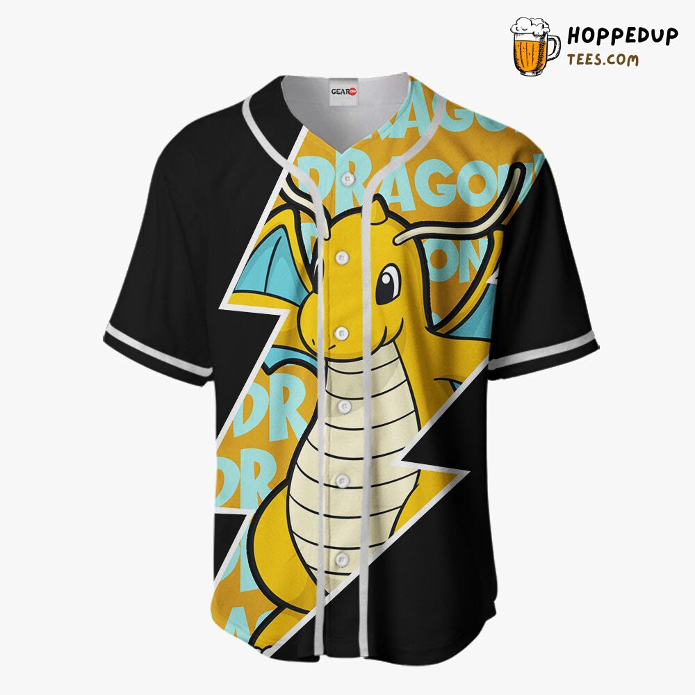 Dragonite Distinctive Collection Unique Design Baseball Jersey Edition