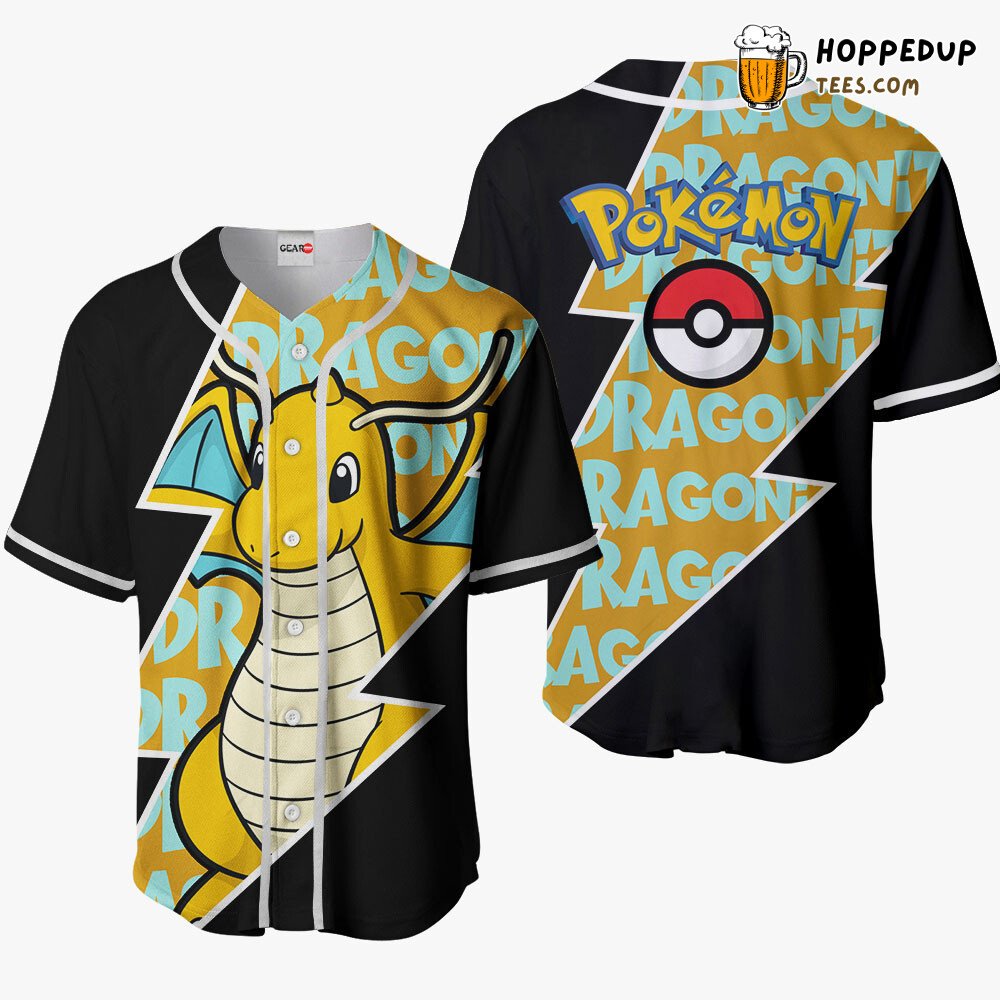 Dragonite Distinctive Collection Unique Design Baseball Jersey Edition Dragonite Distinctive Collection Unique Design Baseball Jersey Edition