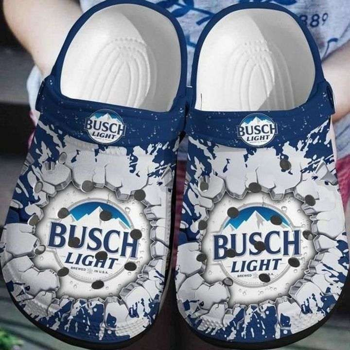 Drink Busch Light Beer Themed Clogs HU