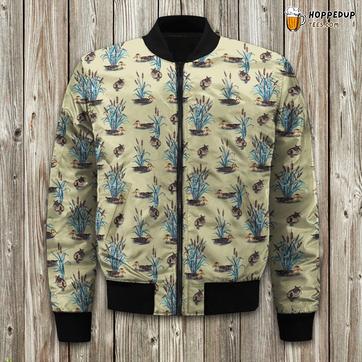 Duck Hunting Cusual Bomber Jacket