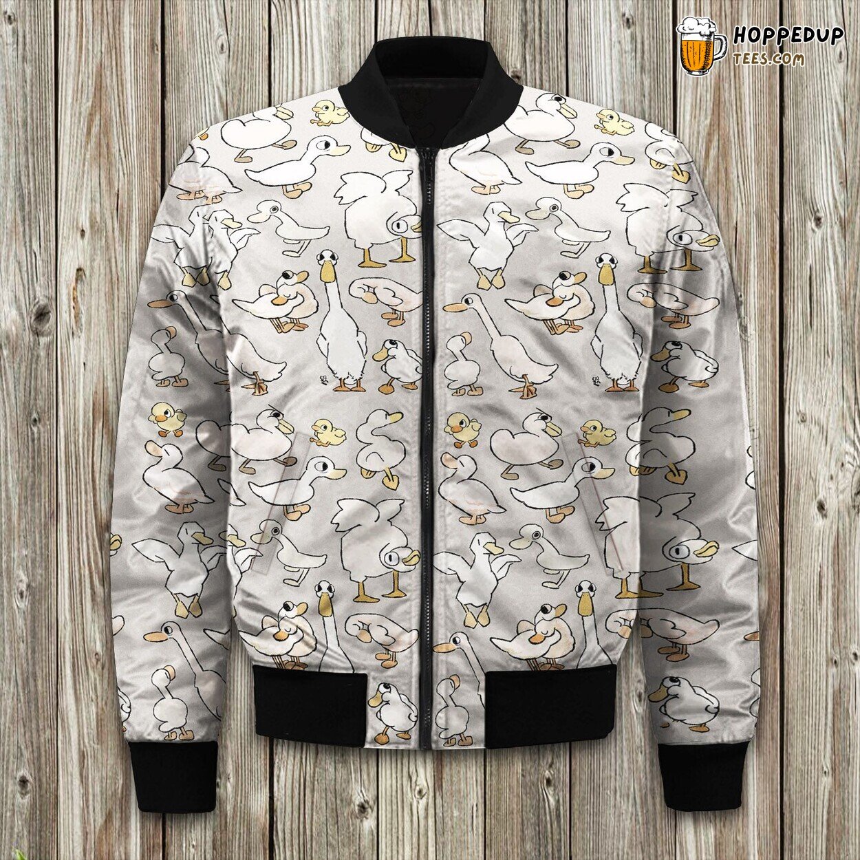 Ducks Cute Ducks Bomber Jacket