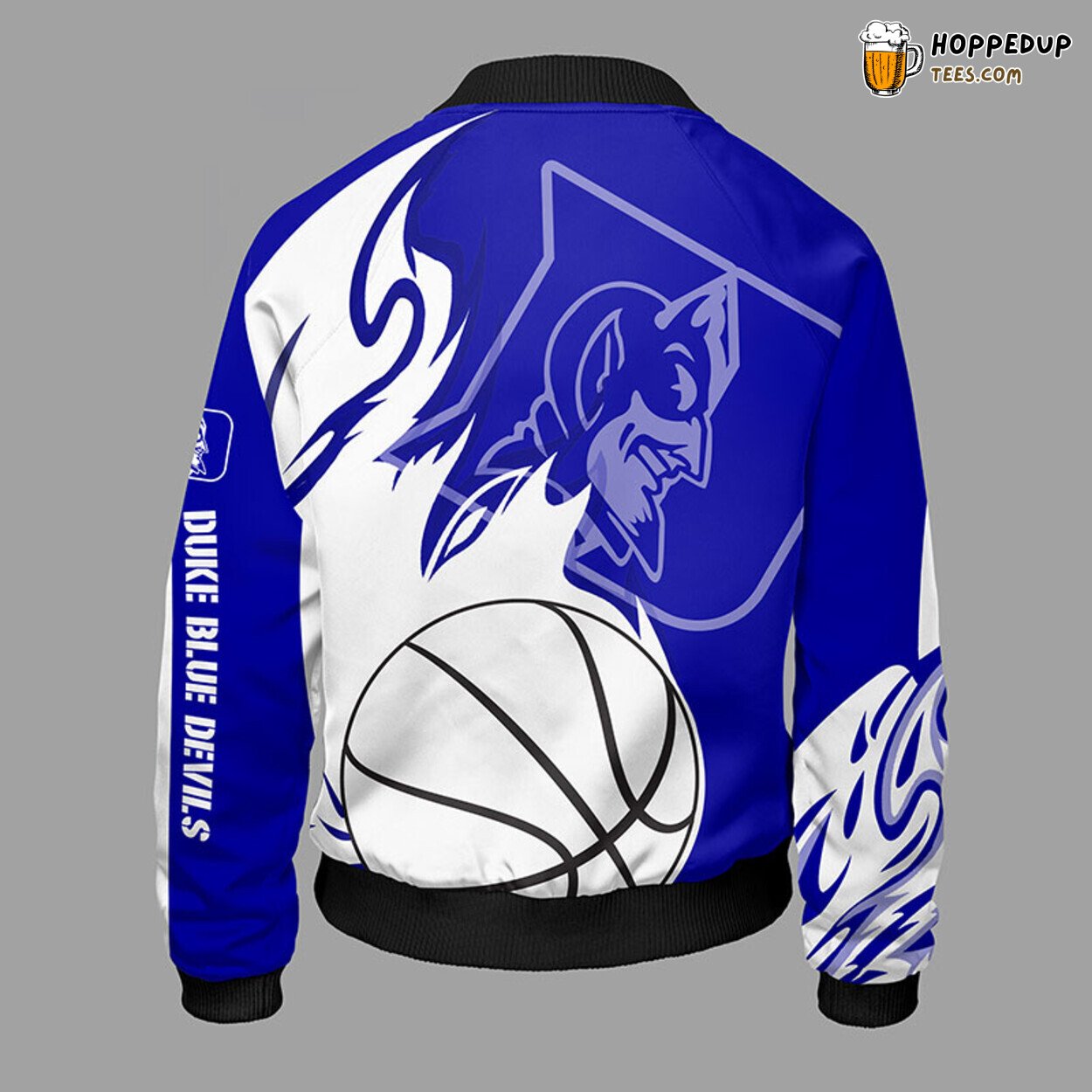 Duke Blue Devils NCAA Blue Classic Premium Bomber Jacket Design