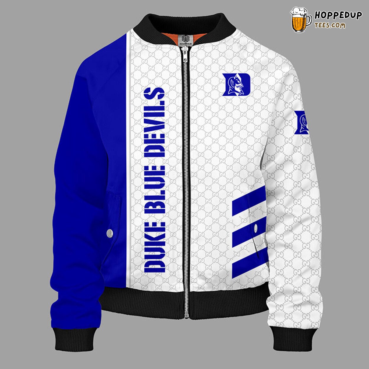 Duke Blue Devils NCAA Blue Premium Bomber Jacket Unisex Design