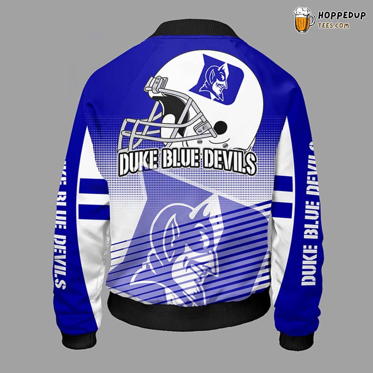 Duke Blue Devils NCAA Classic Blue Premium Bomber Jacket Design
