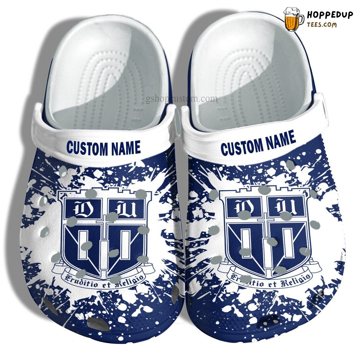 Duke Univ Graduation Gift Custom Croc Shoes University Admission