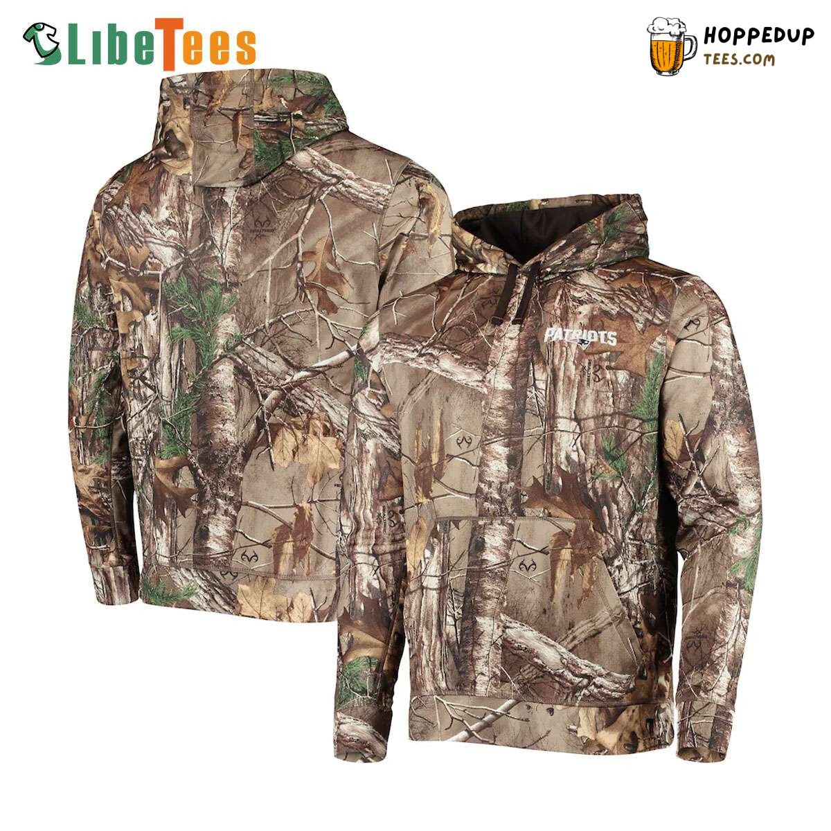 Dunbrooke Realtree Camo Patriots Fan Hoodie Exclusive Apparel