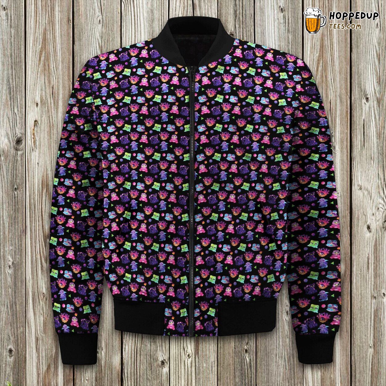Dungeons Dragons Cute Kawaii Monsters Small Bomber Jacket