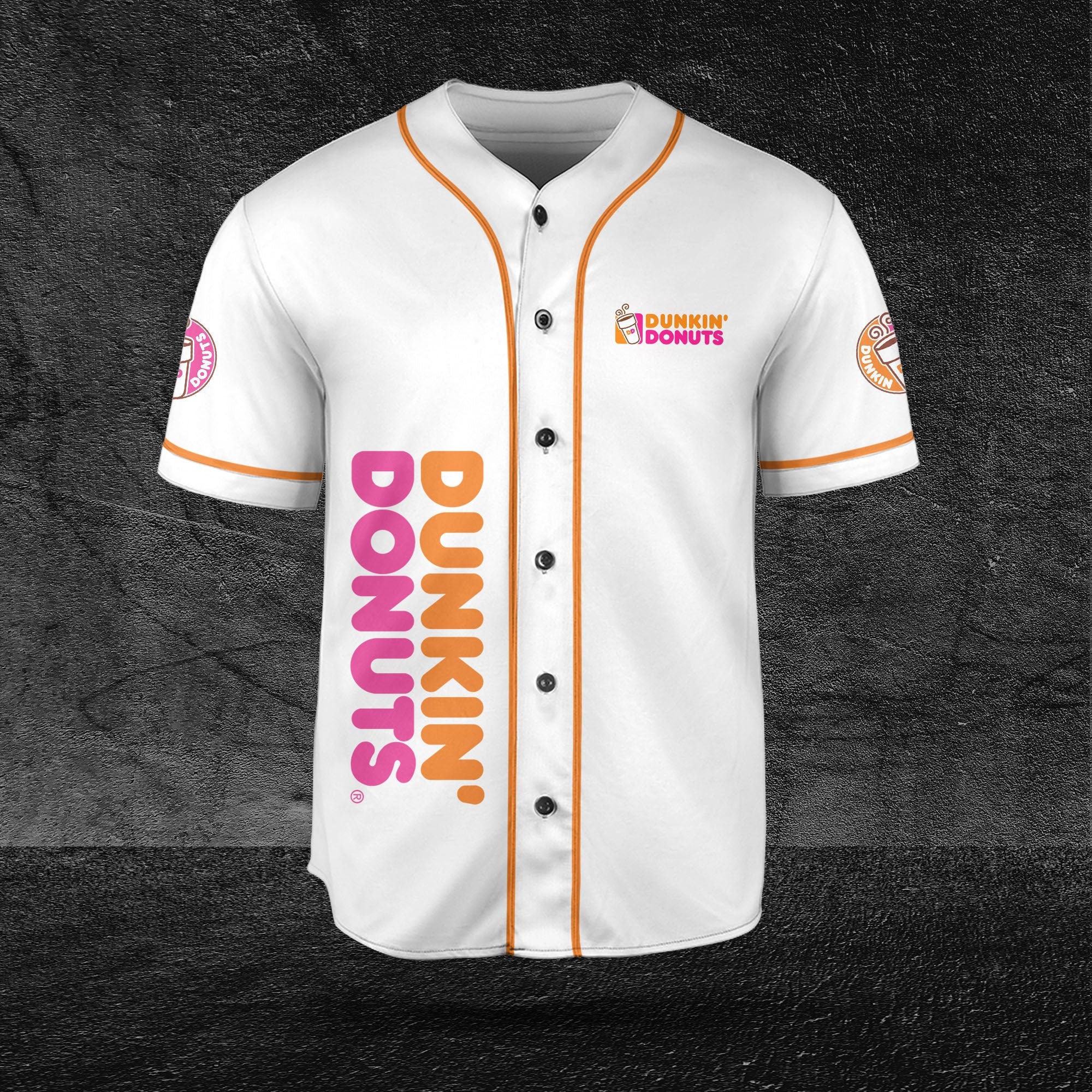 Dunkin Donuts Baseball Jersey Beer and Vodka Lovers HU
