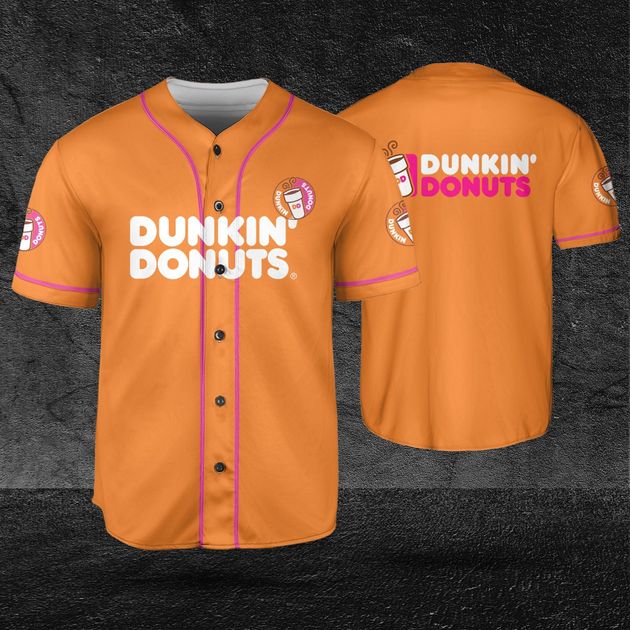 Dunkin Donuts Orange Horizontal Jersey for Beer Lovers HU