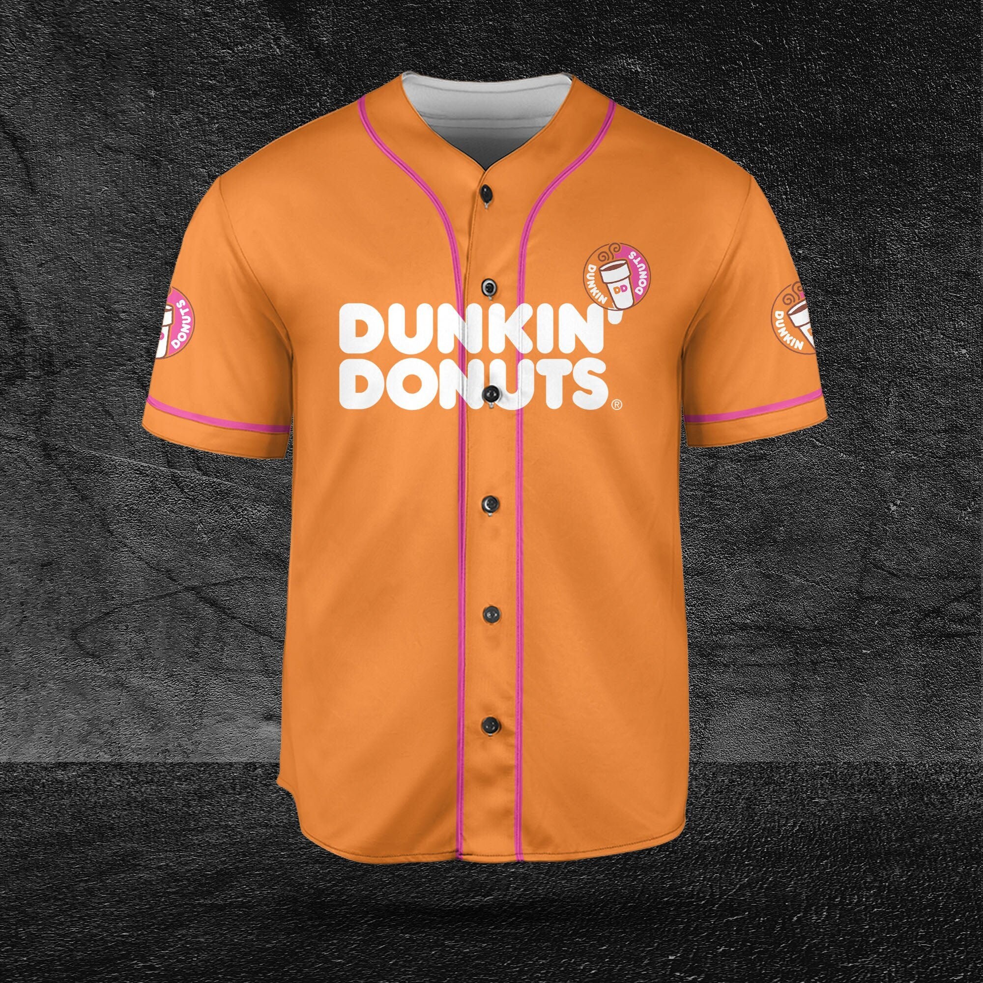 Dunkin Donuts Orange Horizontal Jersey for Beer Lovers HU