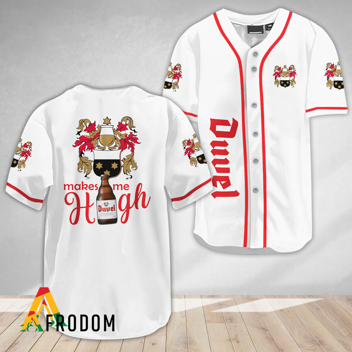 Duvel Beer High Spirit Designer Baseball Jersey HU