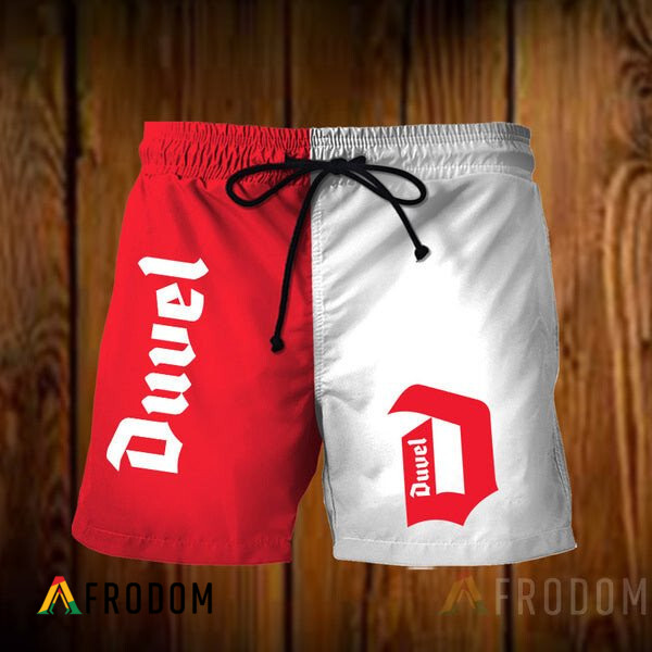Duvel Beer Vintage Hawaiian Relaxing Shorts HU