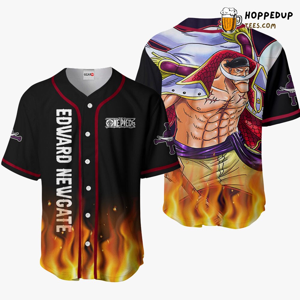 Edward Newgate Unique Design Distinctive Baseball Jersey OP Edition Style