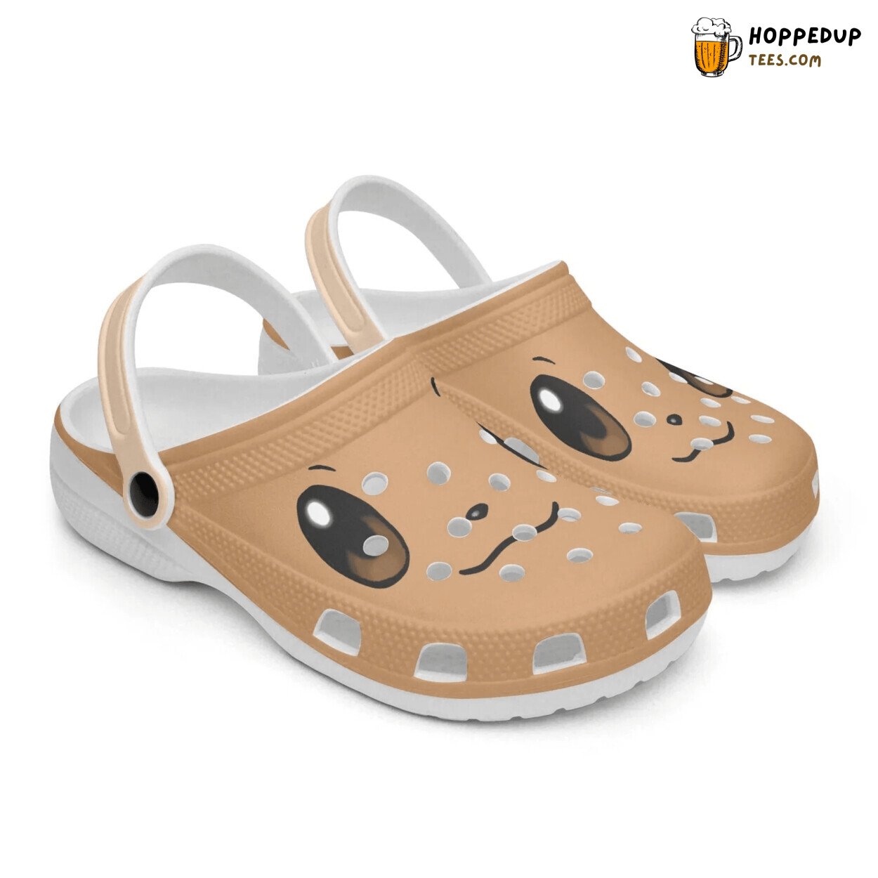 Eevee from Pokemon Inspired Custom Designed Stylish Comfort Clogs