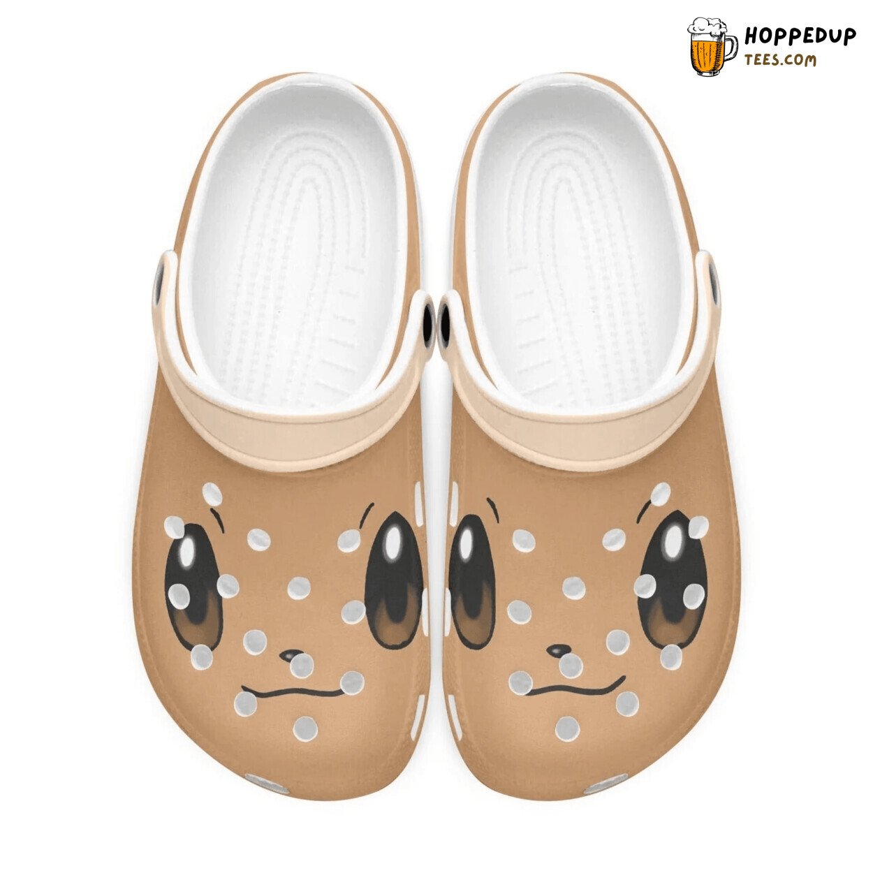 Eevee from Pokemon Inspired Custom Designed Stylish Comfort Clogs