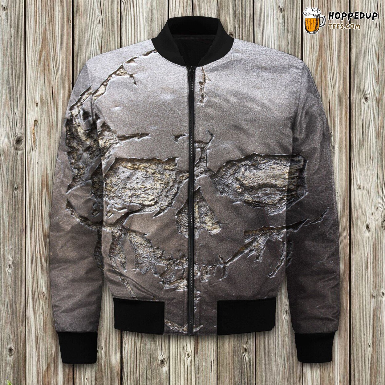 Elite Design Skull Winter Bomber Jacket Premium Quality Comfort Finish