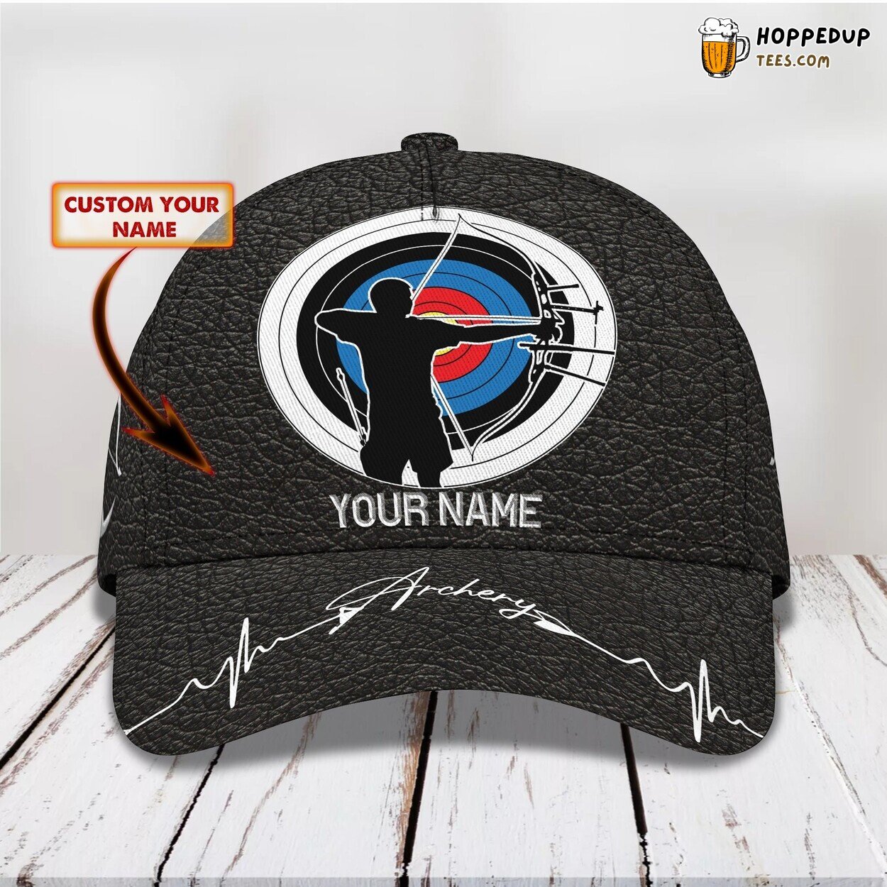 Embrace the Precision of Archery Personalized 3D Classic Cap Dedication