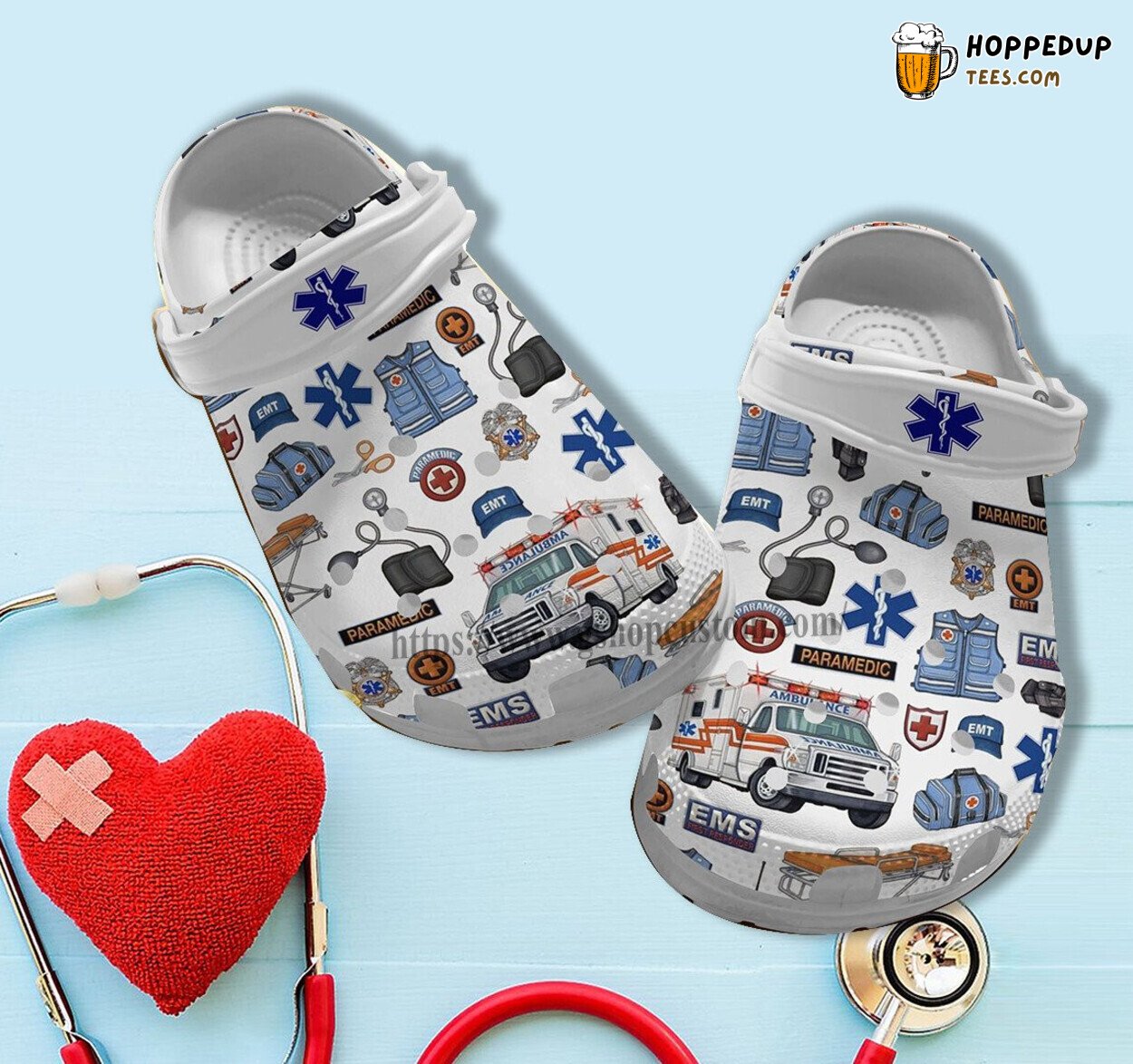 Emergency Driver Car Ems Worker Croc Shoes Aunt Mother Day Gift