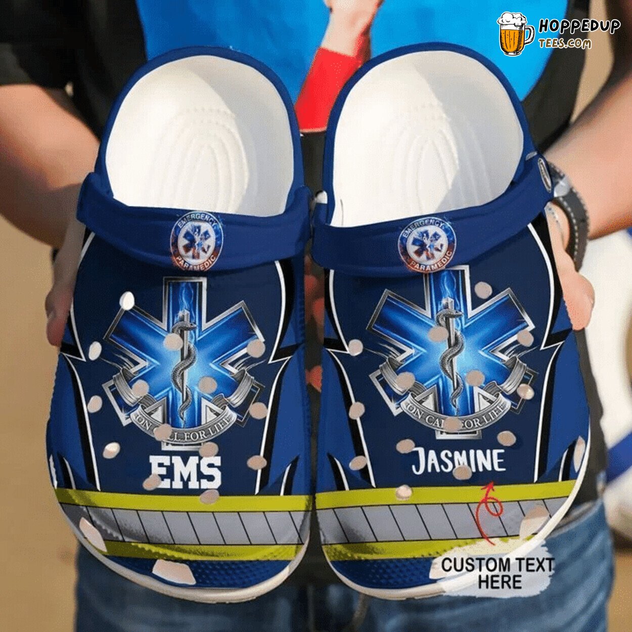 EMS Personalized Life Themed Classic Comfortable Clogs Shoes Unique Design