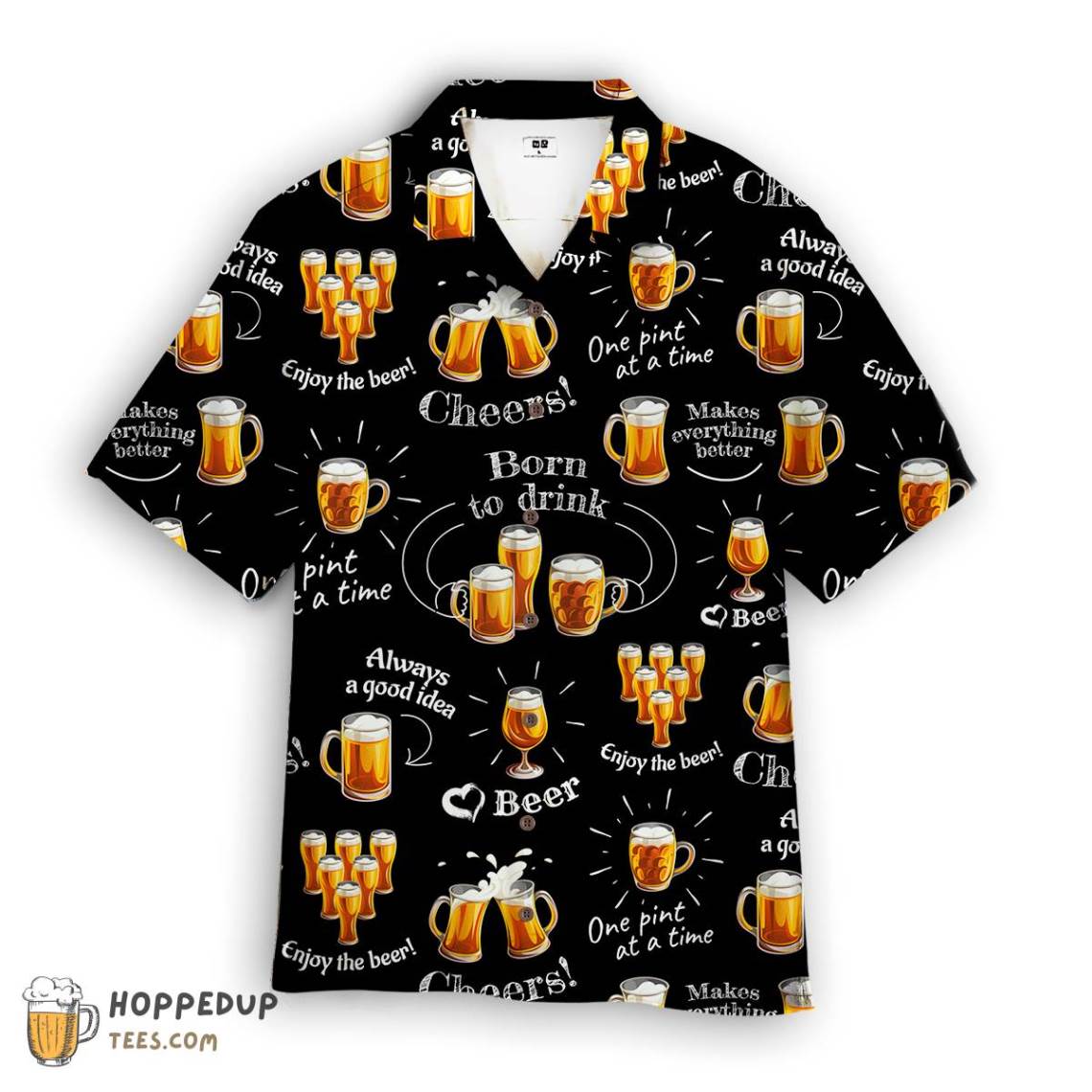 Enjoy The Beer Aloha Shirt