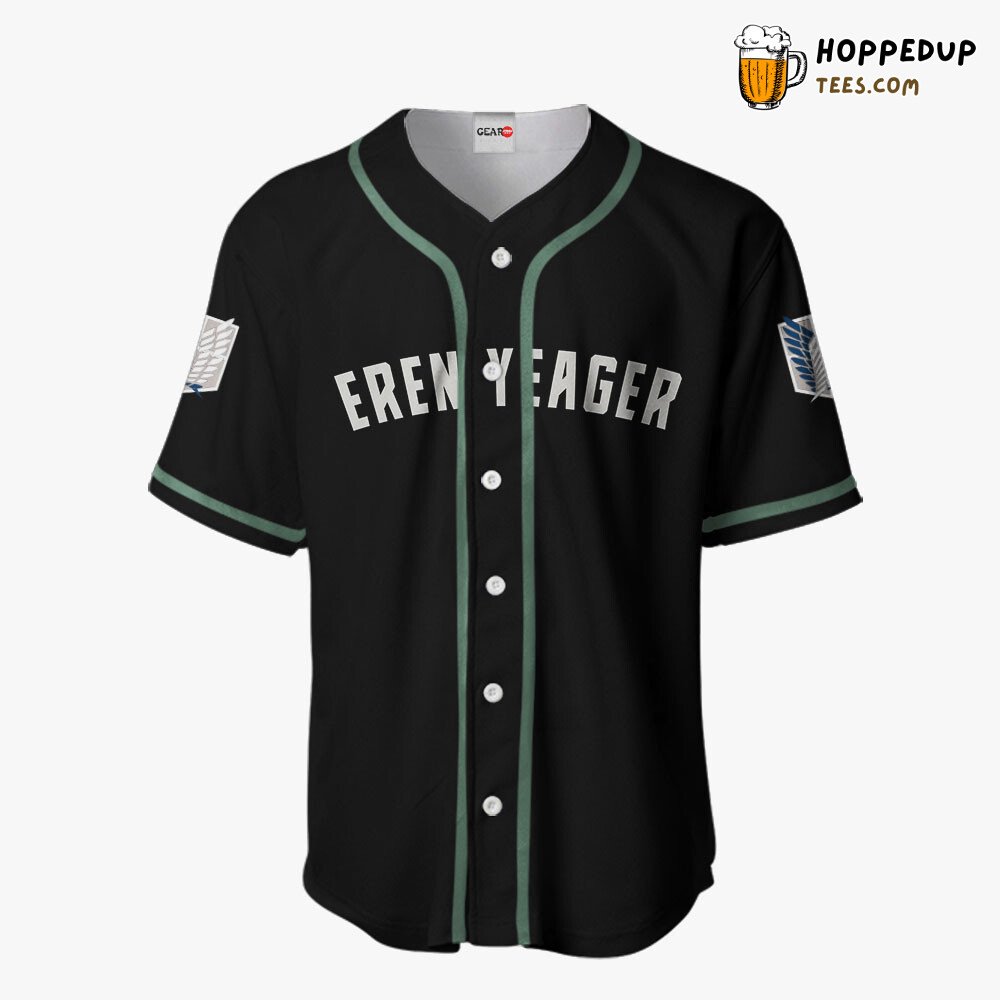 Eren Yeager Final Form Distinctive Anime Baseball Jersey Unique Edition