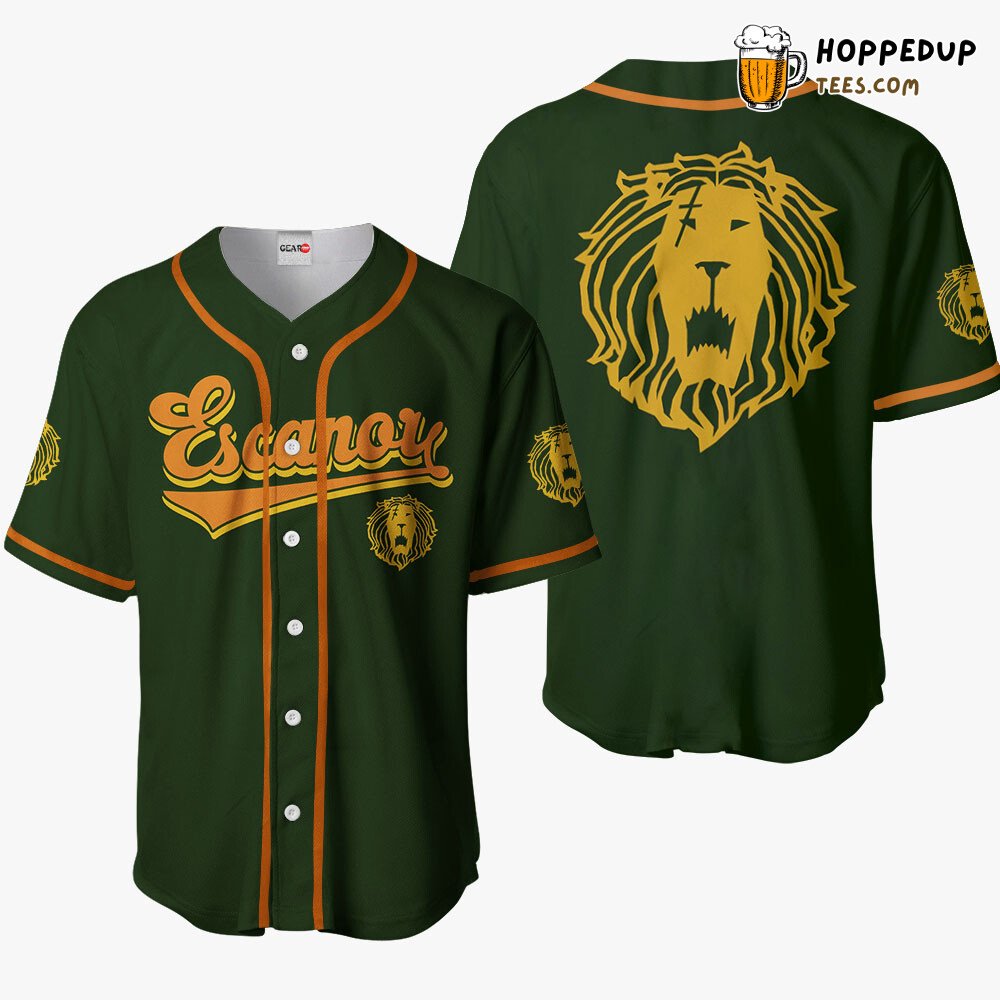 Escanor Lion’s Pride Sin Anime Baseball Jersey Shirt Distinctive Style