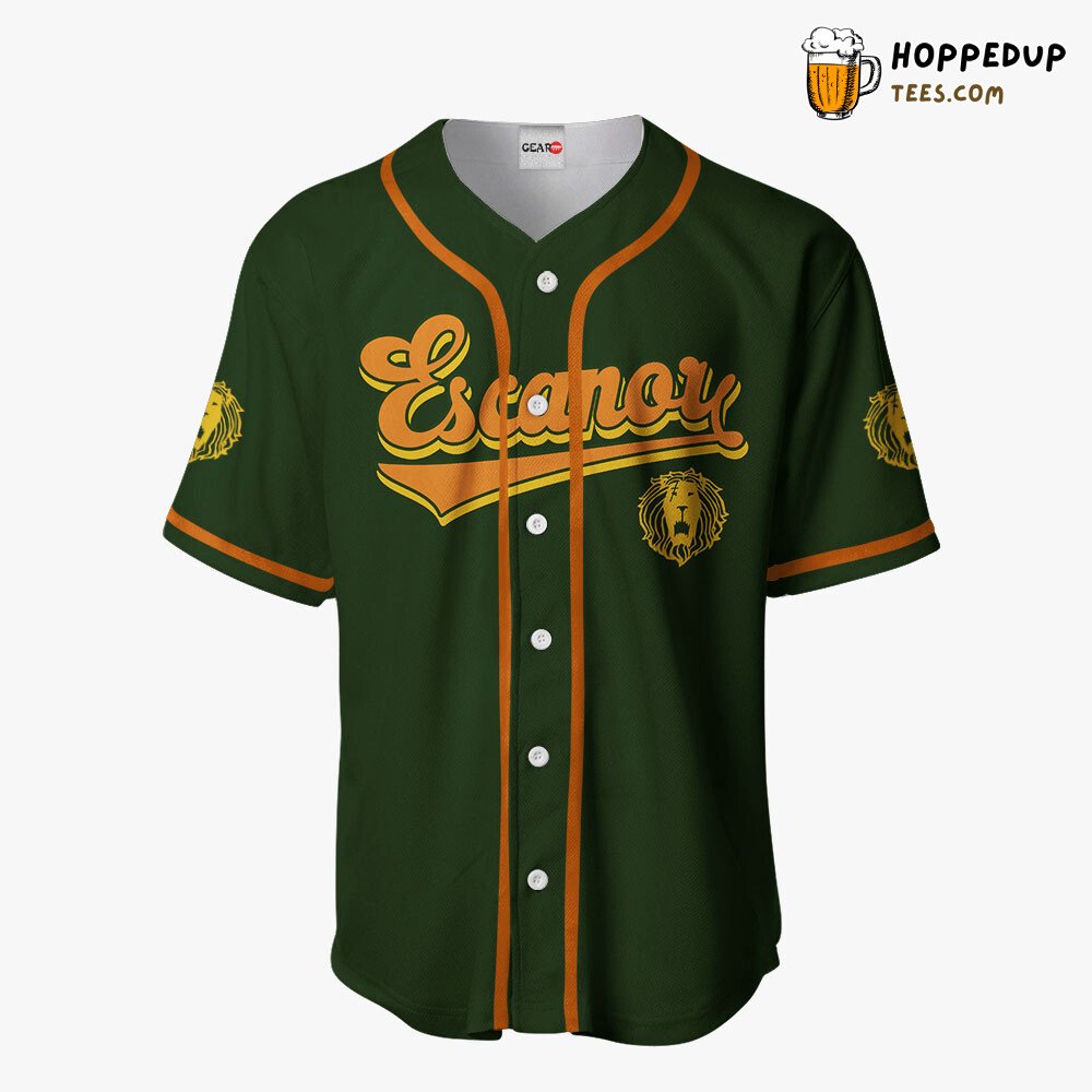 Escanor Lion’s Pride Sin Anime Baseball Jersey Shirt Distinctive Style