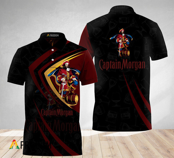 Esports Gaming Captain Morgan Polo Shirt HU