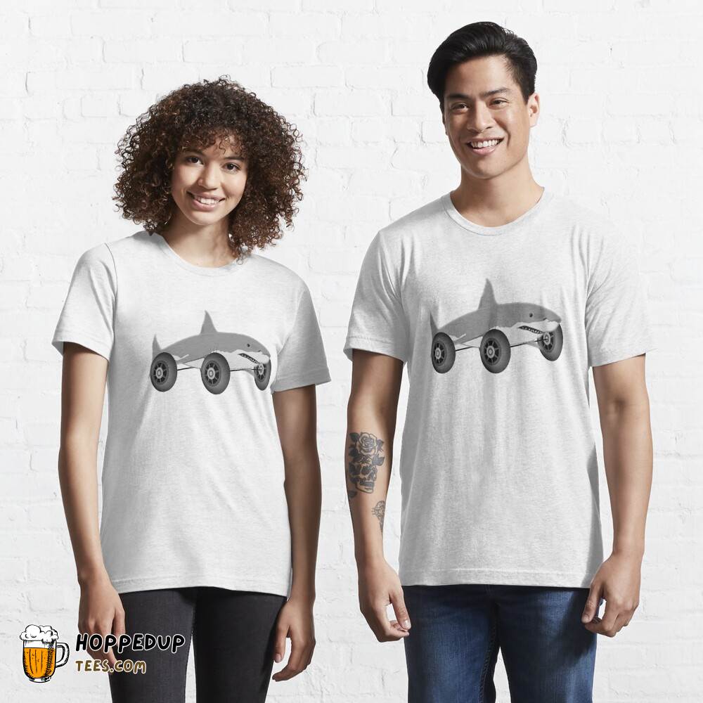 Essential Landshark Graphic Tee HU Essential Landshark Graphic Tee HU