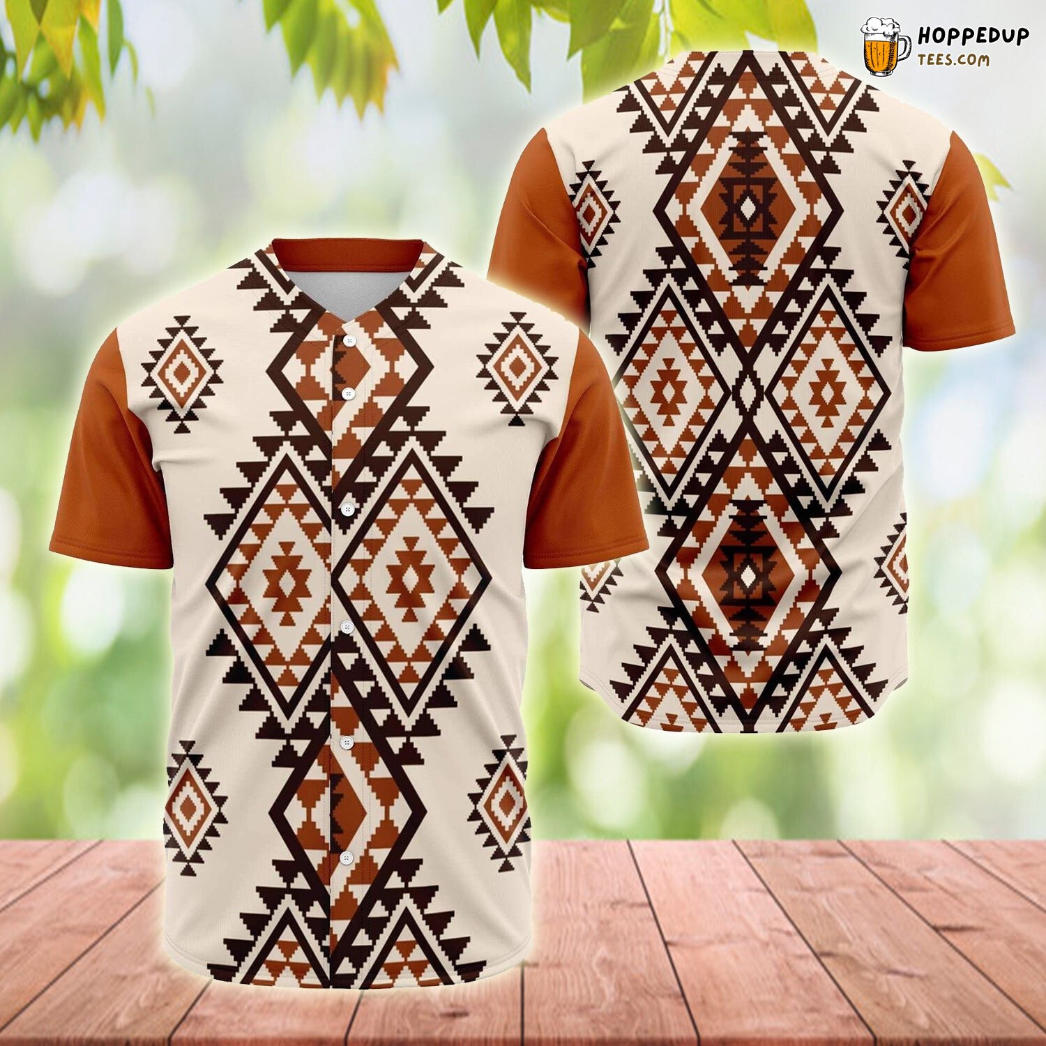 Ethnic Abstract Seamless Native American Baseball Tee Jersey Shirts 3D Ethnic Abstract Seamless Native American Baseball Tee Jersey Shirts 3D