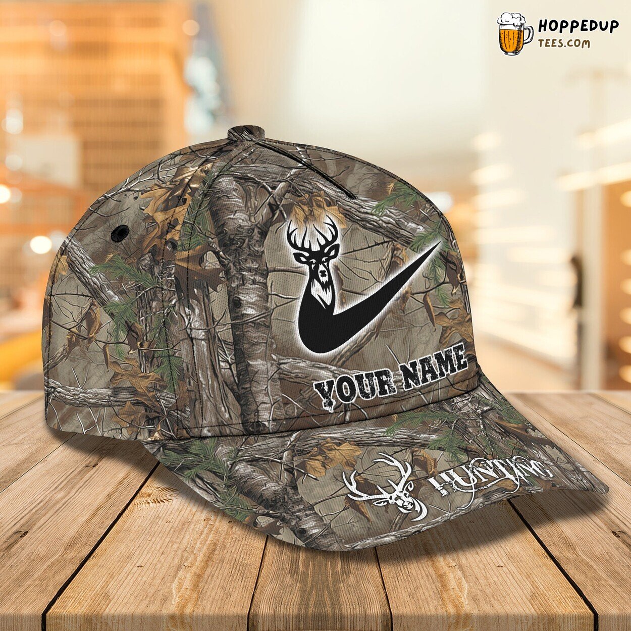 Experience the Art of the Hunt Personalized 3D Classic Cap Celebration