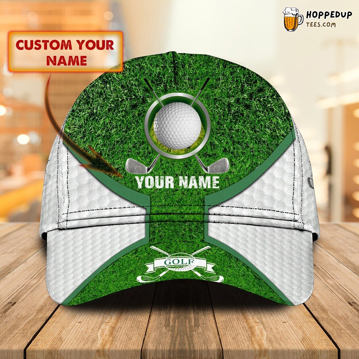 Fairway Champions Series 3D Classic Cap Golf Personalized Name Edition
