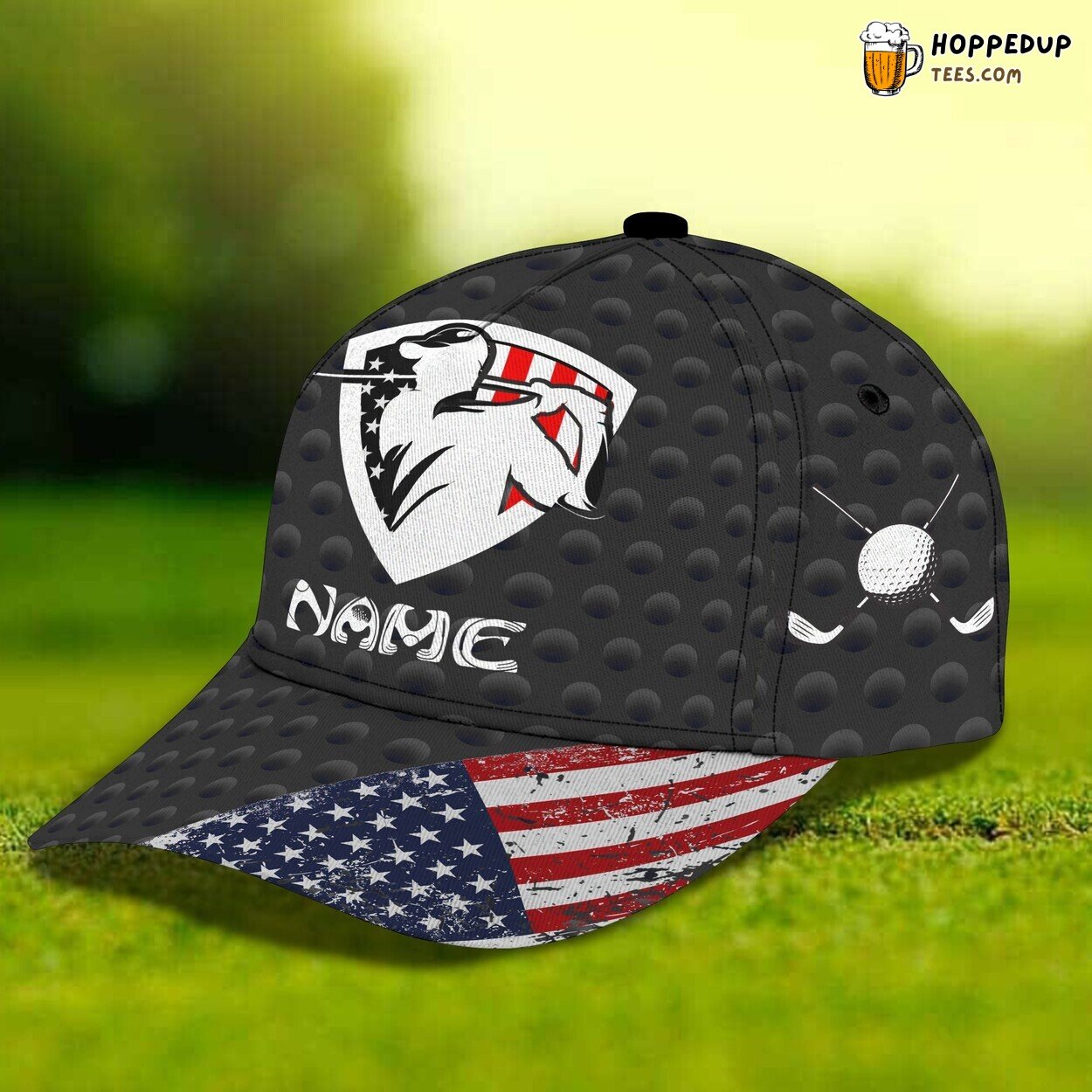 Fairway Legends American Golf 3D Classic Cap Personalized Name Edition