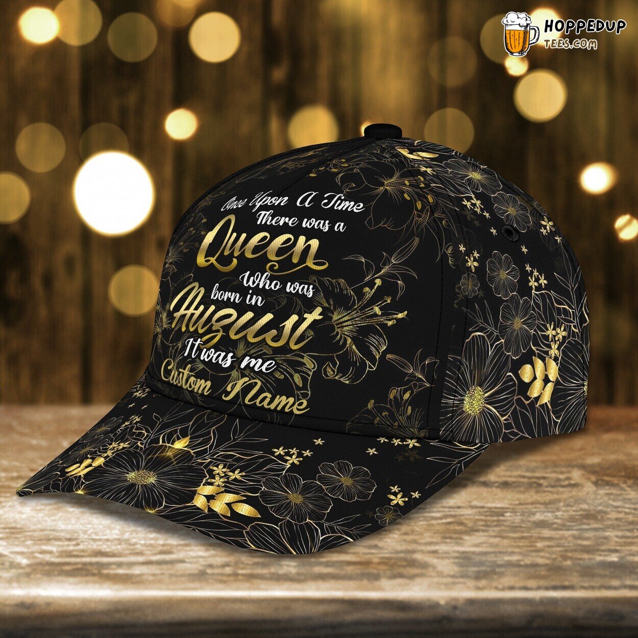 Fairy Tale Born in August 3D Classic Cap Personalized Unique Story Design
