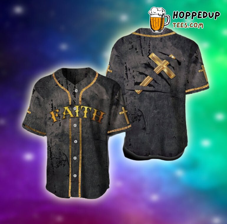 Faith & Cross Jesus Baseball Tee Jersey Shirts QT301234Td