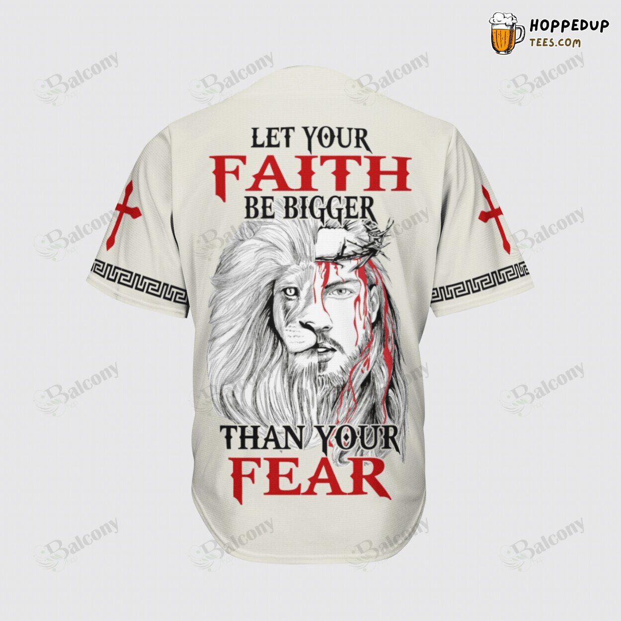 Faith Emphasized Jesus Baseball Jersey Athletic Devotion Top