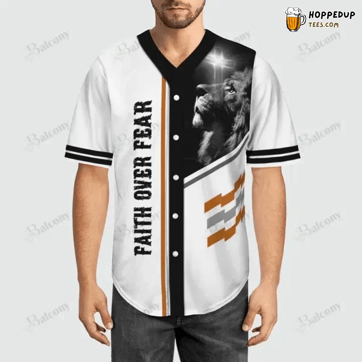 Faith Sight Unseen Jesus Walk Guided Baseball Jersey Spiritual Journey