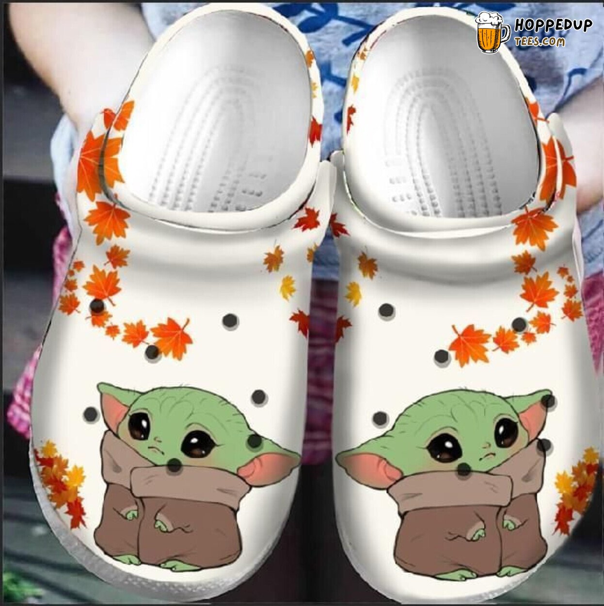 Fall Baby Yoda Classic Comfortable Clogs Shoes Unique Design