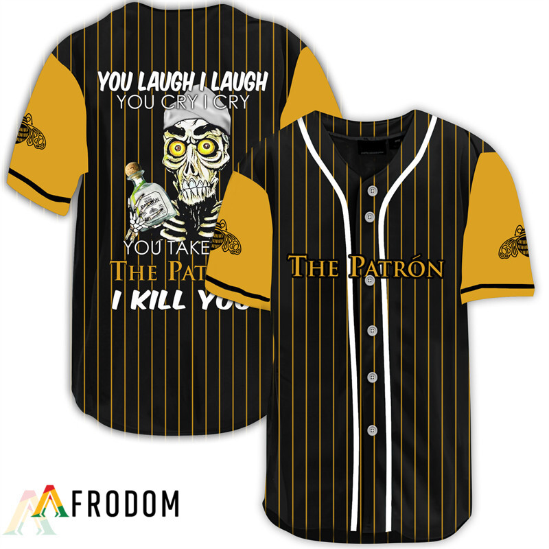 Falstaff Beer I Kill You Baseball Jersey Laugh Cry Edition HU