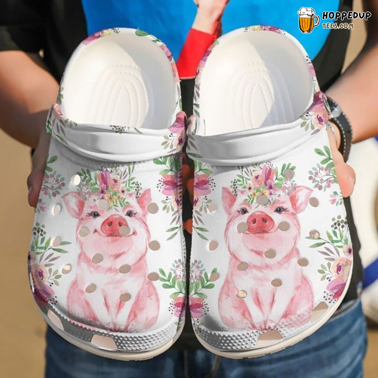 Farmer Baby Pig Theme Clog Shoes Unique Farm Lovers Comfortable Design